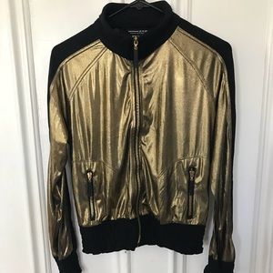 NWT Nygard Gold Zip-up Sports Jacket